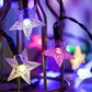 Outdoor Solar String Flower Lights Fairy Lights for Garden and Christmas Decoration