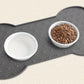 Dog Food Mats for Floors Waterproof Silicone Dog Bowl Mat with Raised Edge