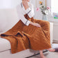 140x100cm USB Plug Electric Heated Shawl Blanket with 3 Heating Levels