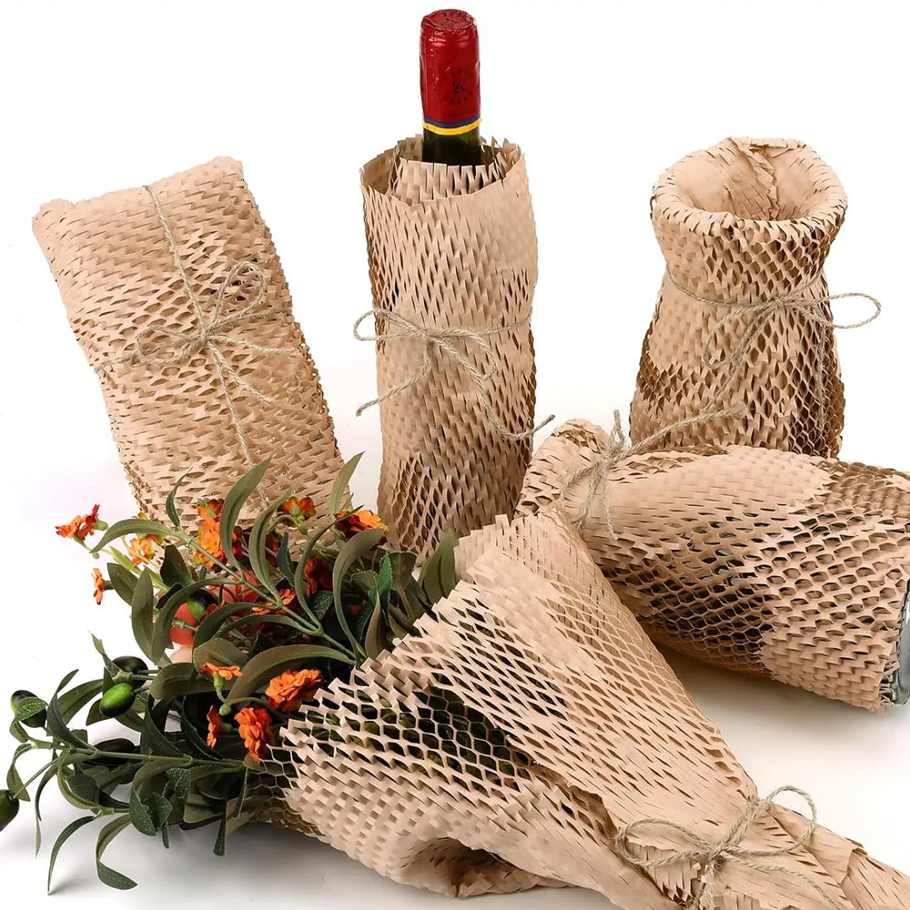 Honeycomb Anti-Collision Packing Paper