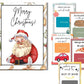 38-Sheets Christmas Gift Card Book Coil Bound Holiday Card Holder