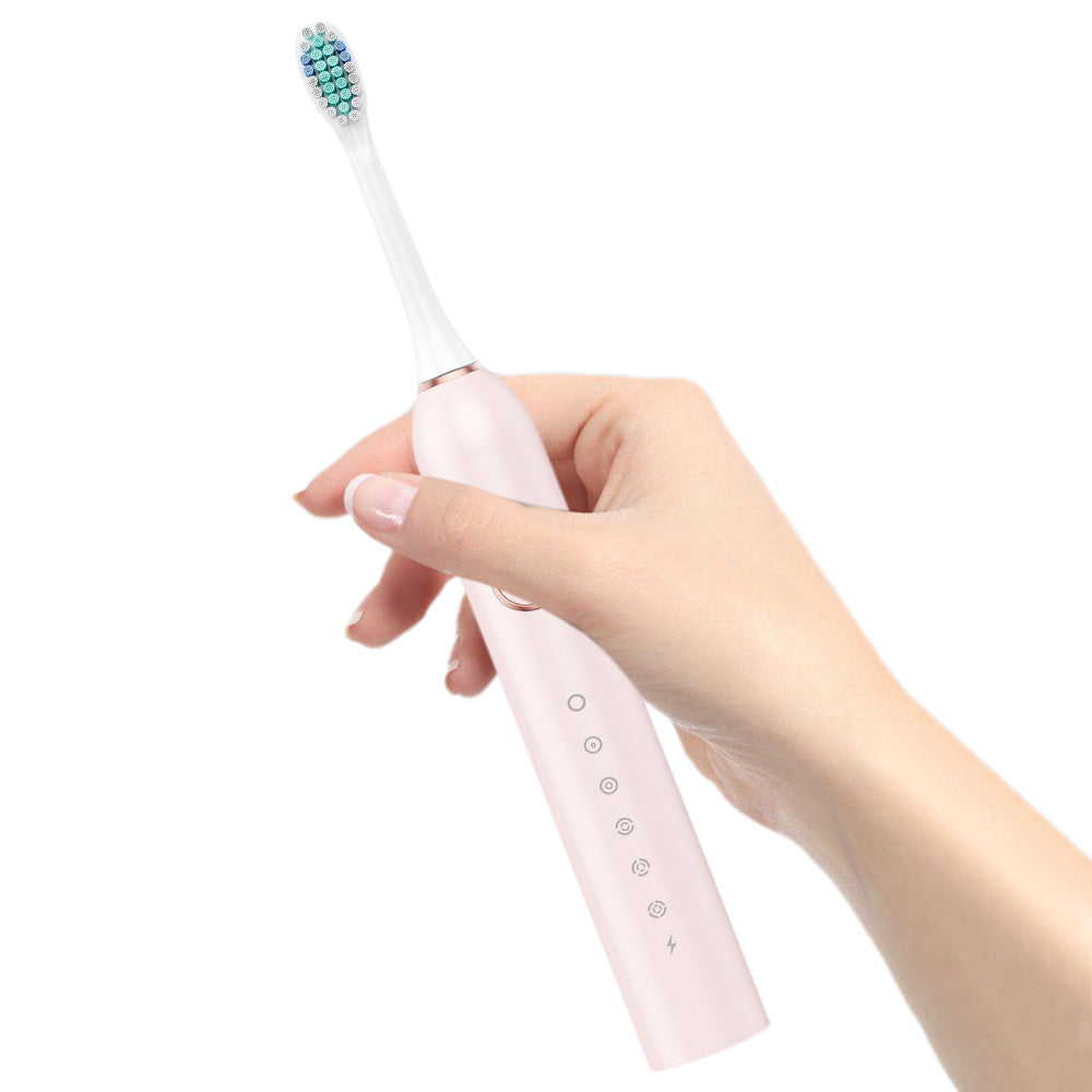 22000 VPM Electric Toothbrush with 10 Brush Heads and 6 Modes Toothbrush Sets