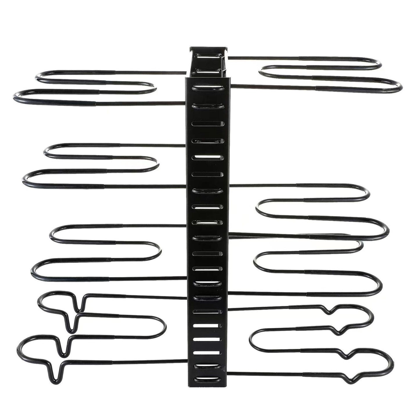 Adjustable 8 Tier Pan and Pot Lid Holder Rack