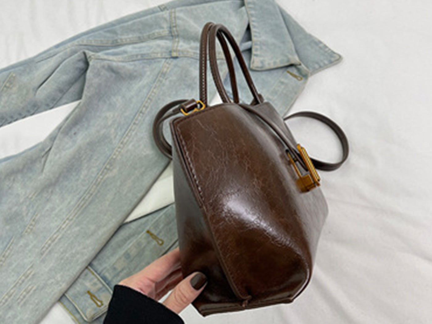 Christmas Gift Women's Elegant Handbag Crossbody Bag Casual Trendy Daily Commuting Bag