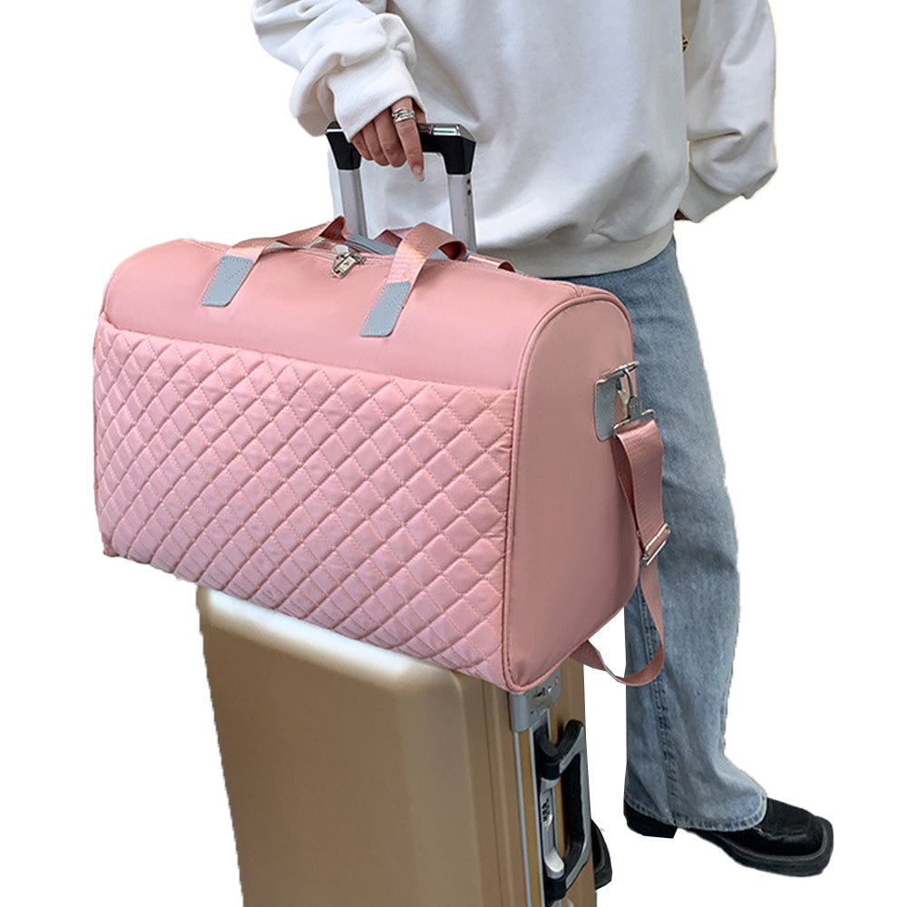 Travel Duffle Bag with Trolley Strap