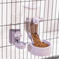 Automatic Pet Bowl Cage Hanging Feeder Pet Water Bottle