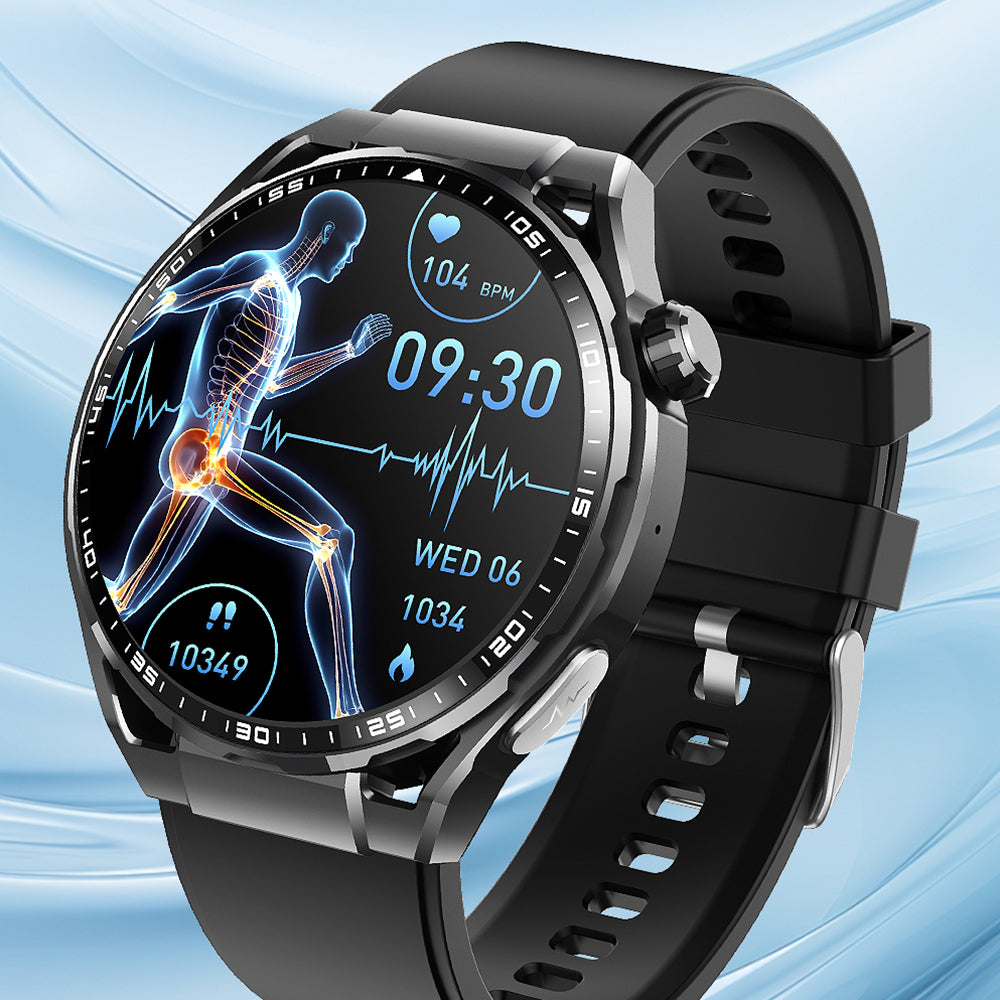 Bluetooth Smart Watch Fitness Tracker Blood Pressure Heart Rate Sport Watch