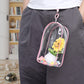 Transparent Carrier Bag Set for 15–17cm Doll Storage