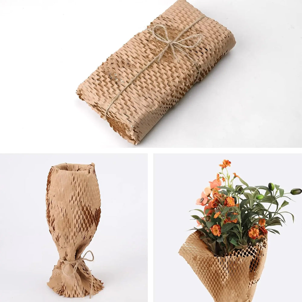 Honeycomb Anti-Collision Packing Paper