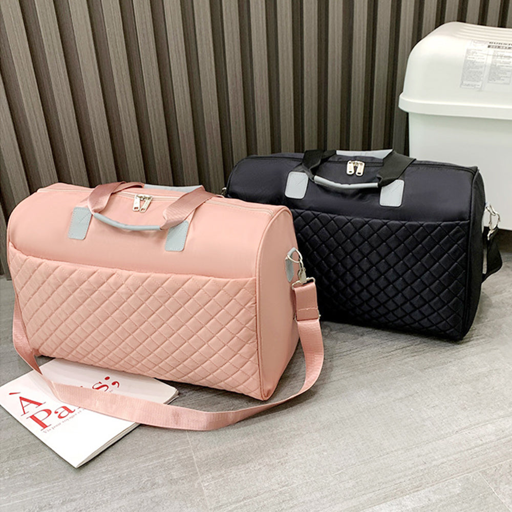 Travel Duffle Bag with Trolley Strap