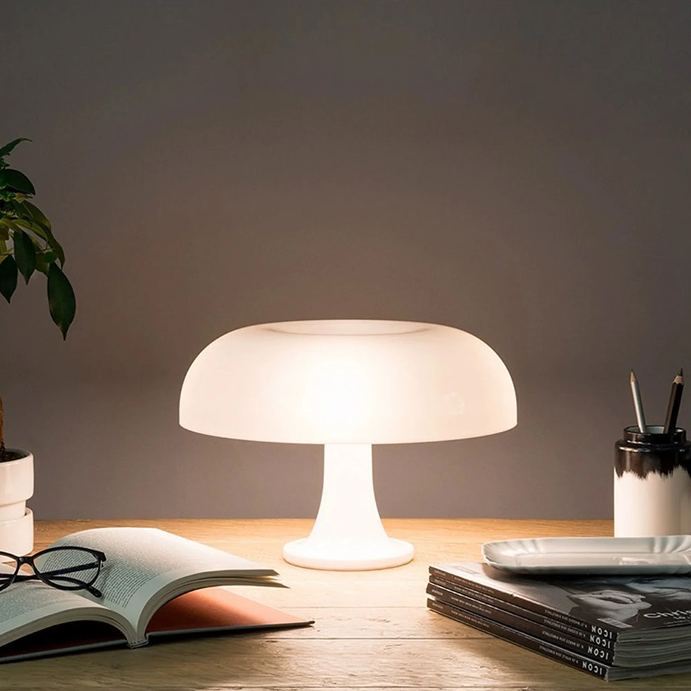 LED Dimmable Mushroom Table Lamp