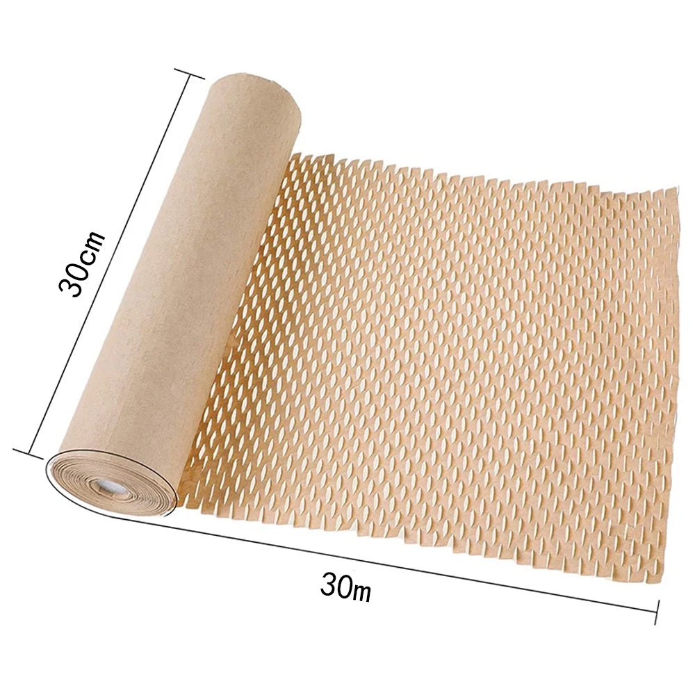 Honeycomb Anti-Collision Packing Paper