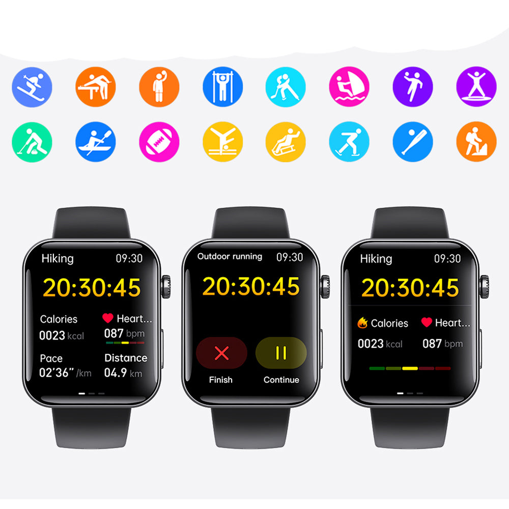 Smart Watch Health Fitness Tracker Blood Pressure Heart Rate Sport Watch
