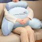 Bed Rest Pillow Neck Lumbar Support Seat Cushion with Arms