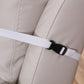 Recliner Chair Slipcover Water Resistant Couch Cover Furniture Protector with Elastic Straps