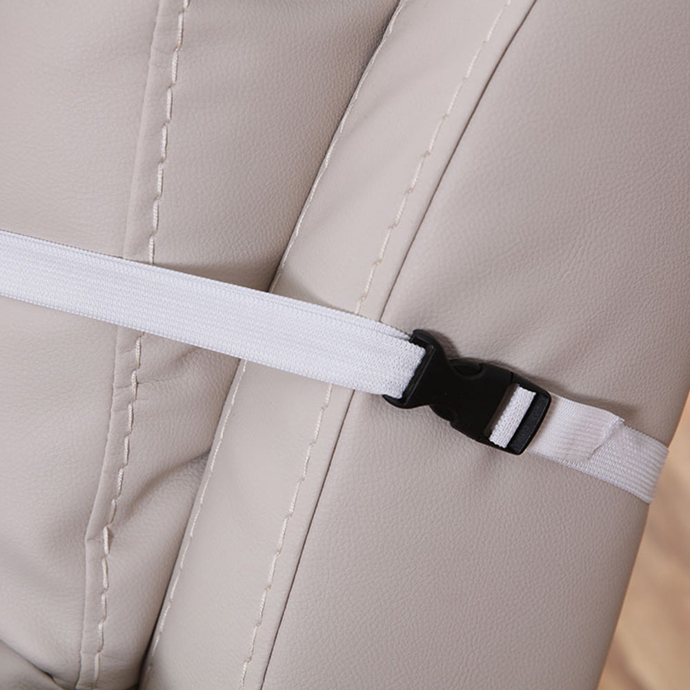 Recliner Chair Slipcover Water Resistant Couch Cover Furniture Protector with Elastic Straps