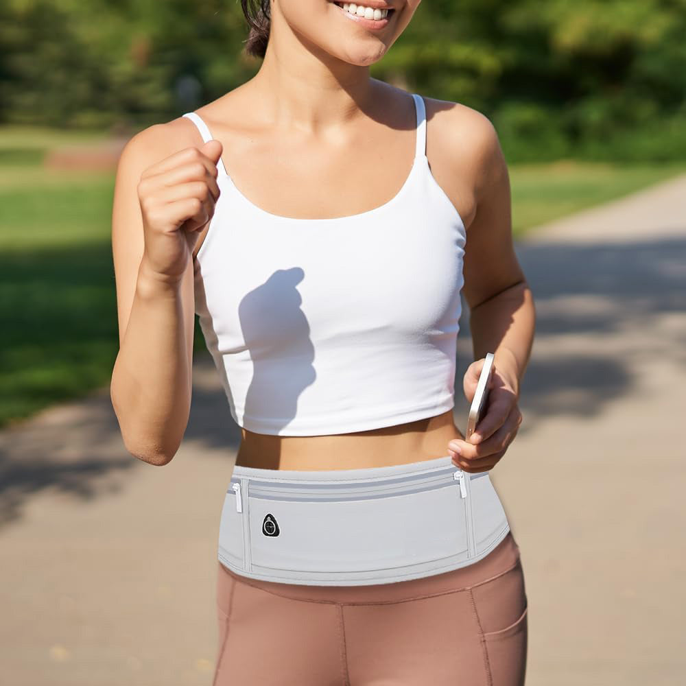Running Belt Waist Pack Ultra Light Fitness Belt Water Resistant Waist Bag