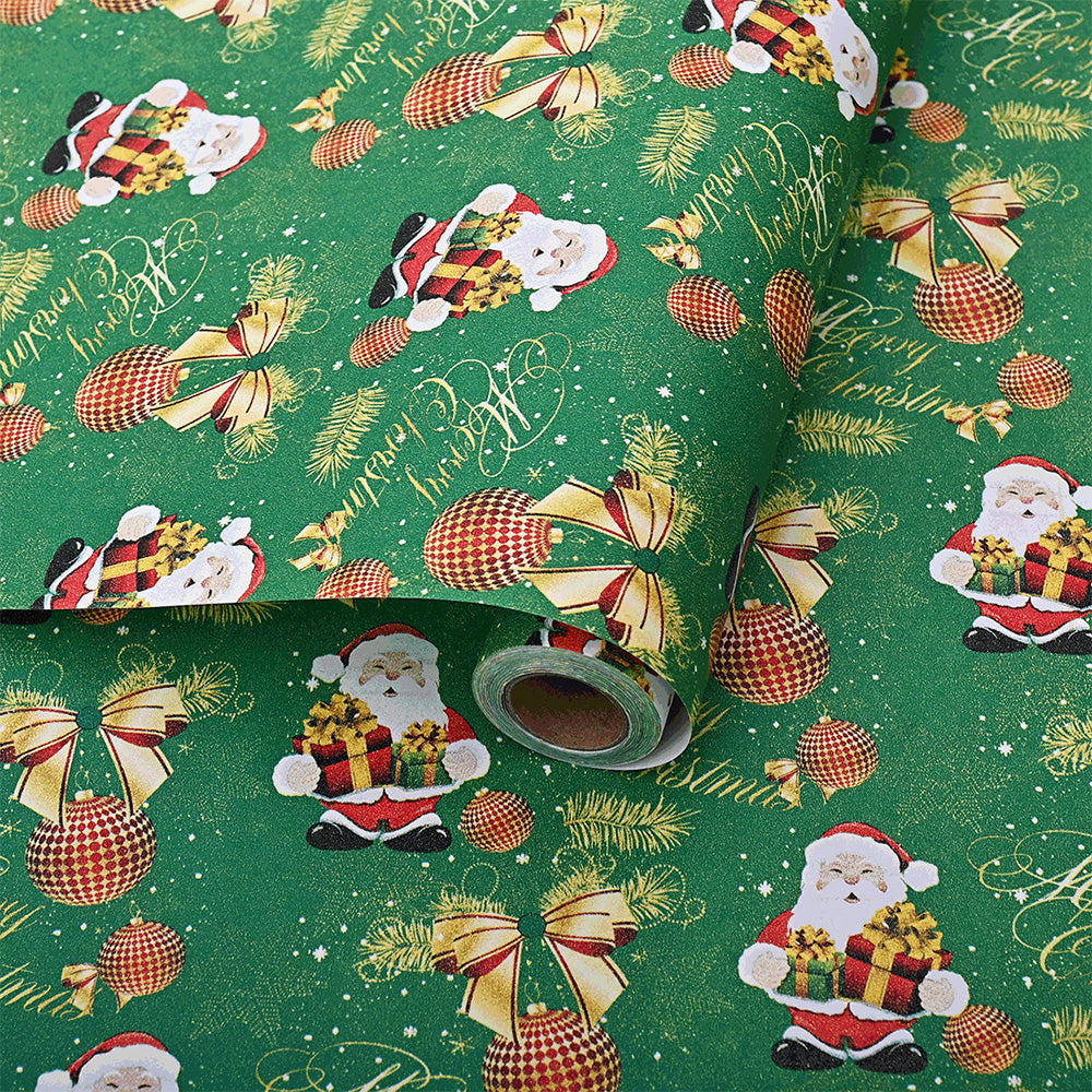 Christmas Wrapping Paper for Gift Wrap Party Decor and DIY Crafts