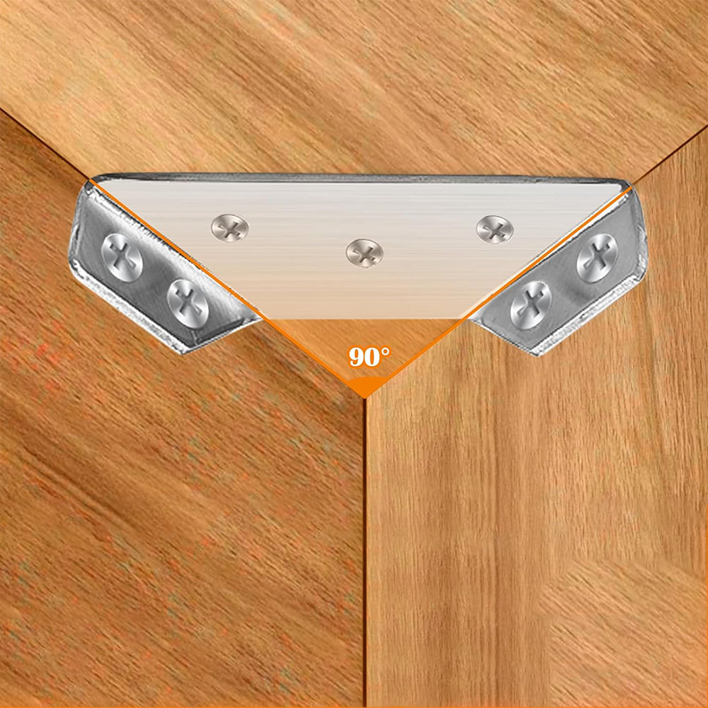 20Pcs Stainless Steel Universal Furniture Corner Connector Bracket