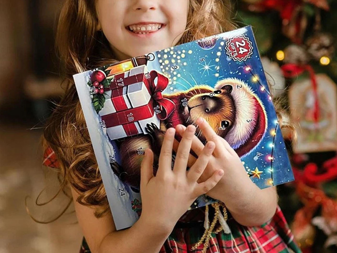 24-Days Capybara Christmas Advent Calendar