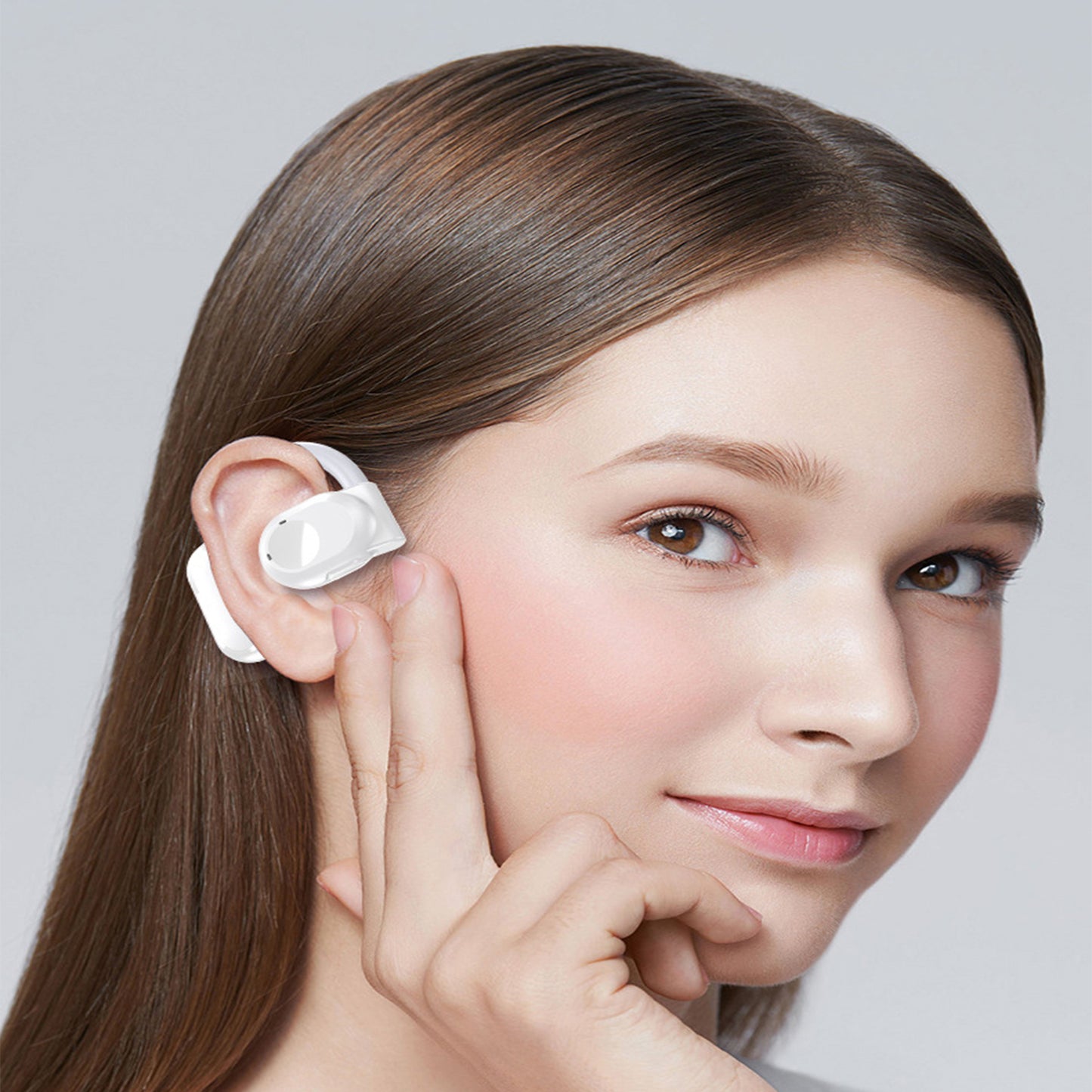 BY99 Wireless Single Over-Ear Bluetooth 5.3 Touch Control Earbuds