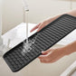 Silicone Coffee Mat Bar Mat with Detachable Dish Drying Mat for Coffee Maker Dish Rack