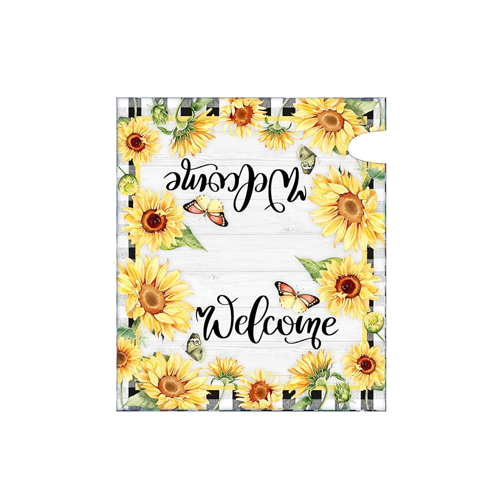 Sunflower Mailbox Cover for Outdoor Garden Decor