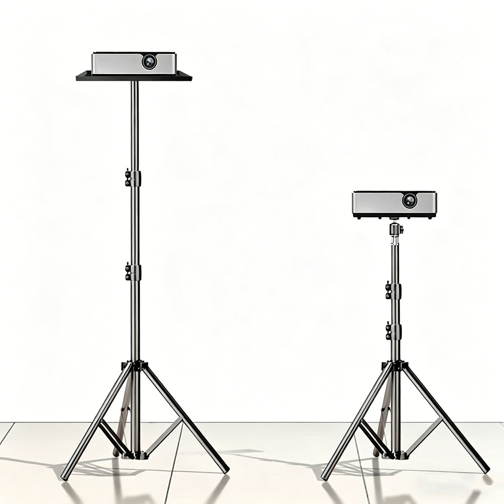 Universal Projector Stand Floor Stand Adjustable Height 120cm With Metal Tray