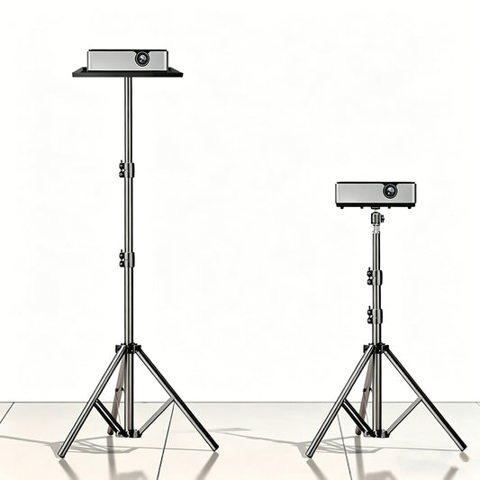 Universal Projector Stand Floor Stand Adjustable Height 120cm With Metal Tray