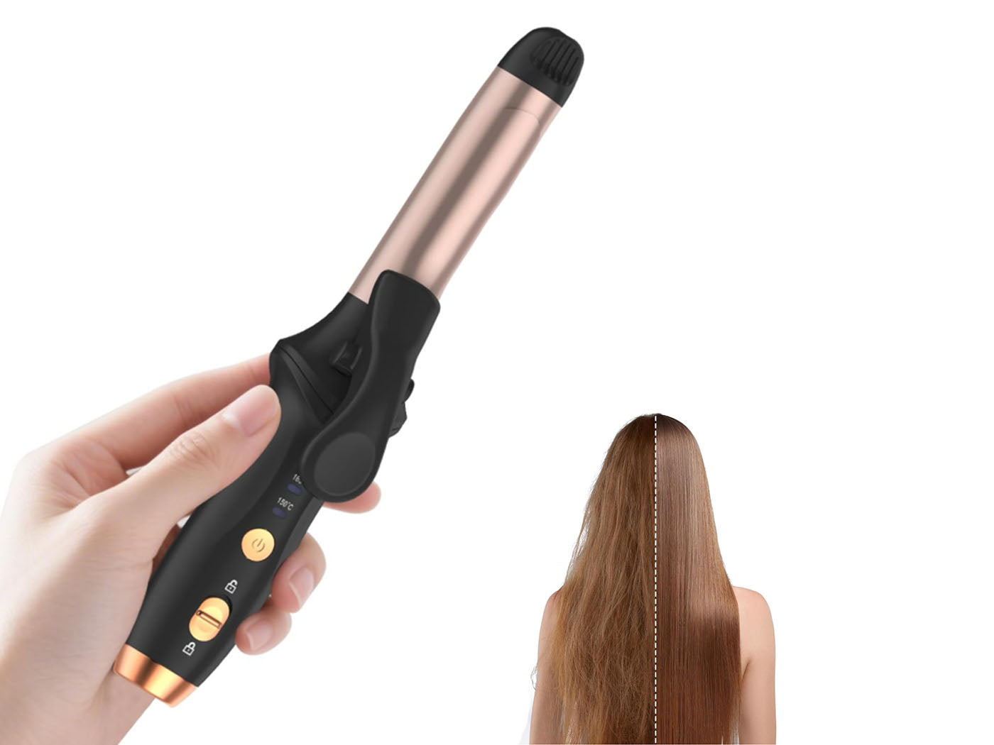 Cordless Rechargeable Curling Iron