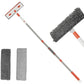4 In 1 Rotatable Window Cleaning Squeegee Kit With Extension Pole Bendable Head Window Washing Kit