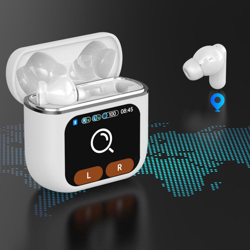 Bluetooth 5.4 Wireless Earbuds Stereo Bass Headphones With Touch Screen