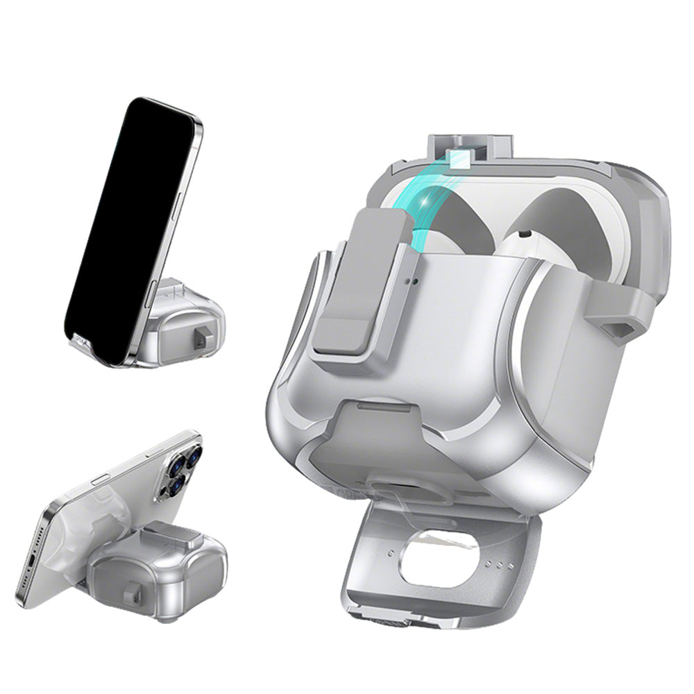 Protective Case For AirPods With Stand Support MagSafe Wireless Charging