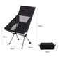 Lightweight Folding High Back Camping Chair With Head Support For Outdoor