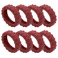 8Pcs Luggage Wheel Silicone Covers Suitcase Wheels Protector Protection Sleeve