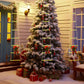 Christmas Decor LED Ladder Light Climbing Santa Claus Outdoor Light with 8 Modes