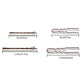 Hair Pins Set with Storage Box Bobby Pins & U Shaped Hair Clips Kit for Bun Updo Styling
