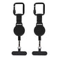 2XRetractable Anti-Theft Phone Tether Wrist Strap Holder
