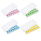4Pcs Ice Cube Tray with Lid Easy Release Silicone Mould 14 Cubes Container Mold