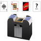 6 Deck Automatic Electric Card Shuffler Battery Operated