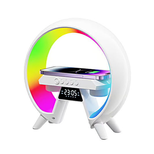 Wireless Charging Bluetooth Speaker Night Light