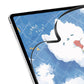 Nano Paper Screen Protector Compatible with iPad Detachable Reusable Matte Film