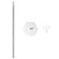 Telescoping Balloon Stand Adjustable Metal Balloon Column 40cm to 2m for Decoration