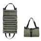 Roll Up Tool Bag Wrench Pouch Oxford Canvas Tool Organizer with 5 Zippered Pockets