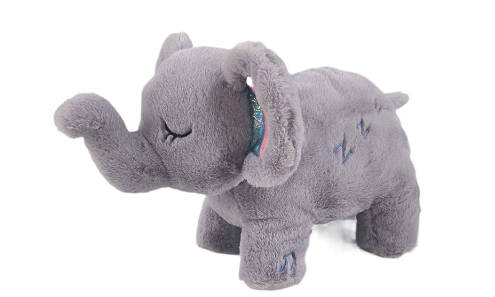 Breathing Light Glowing Music Sound Soothing Elephant Doll
