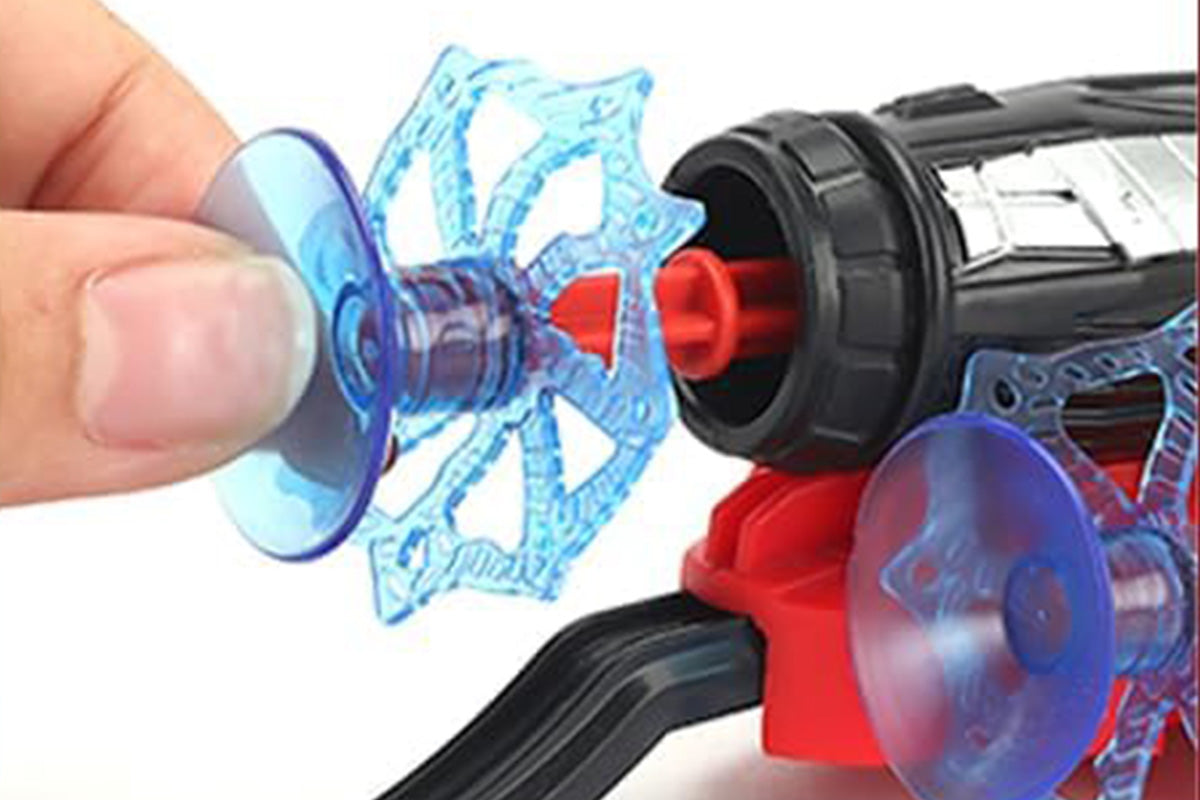 Spider Web Shooter Wrist Launcher Toy Set with Gloves Cosplay Superhero