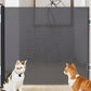No Drill Retractable Pet Gate Barrier for Dogs and Cats Indoor Outdoor Use