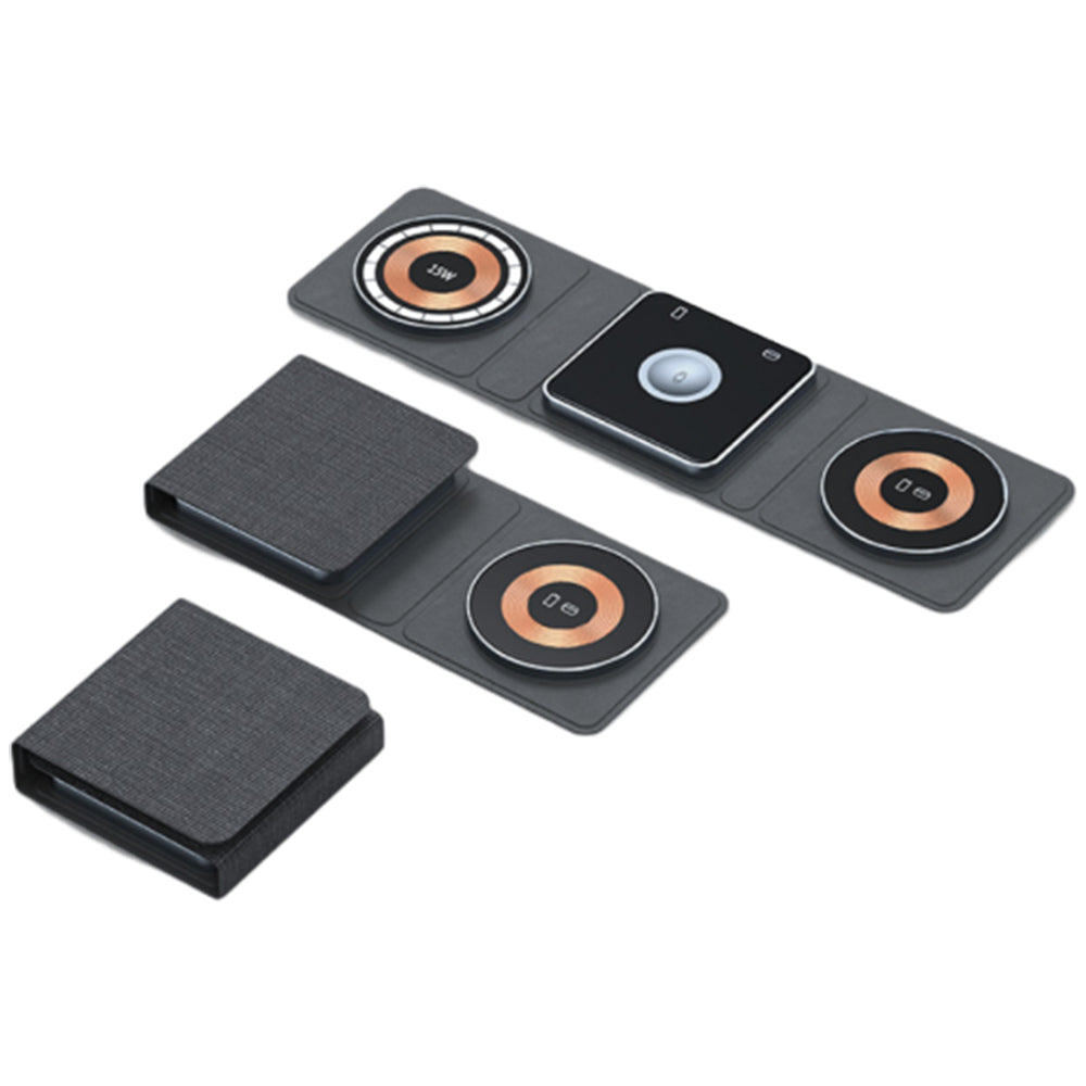 3 in 1 Wireless Fast Charging Dock for Android Apple Mobile Phone
