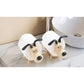 Dog Toilet Paper Holder Animal Shape Roll Paper Dispenser Organizer