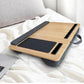 Lap Desk Laptop Stand with Tablet Phone Holder for Home Bed Sof